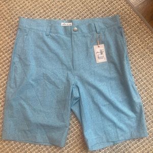 NWT Peter Millar performance shorts, size 34
